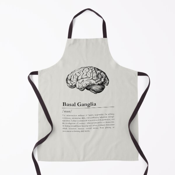 Item preview, Basal Ganglia- Minimalistic Neurology Design designed and sold by felixpauli.