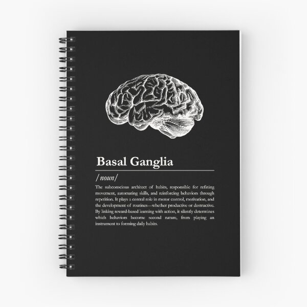 Item preview, Basal Ganglia - Minimalistic Neurology Design designed and sold by felixpauli.