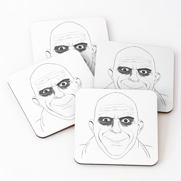 Item preview, Addams Family, Fester Line Art designed and sold by ESDESIGNS.