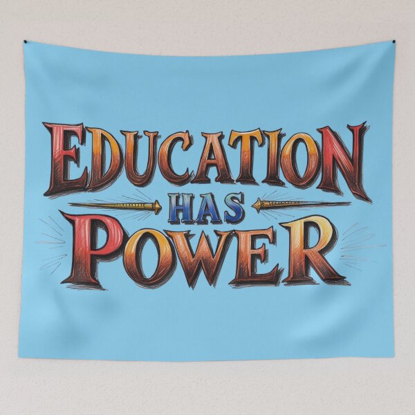 Item preview, Education has power Teacher designed and sold by Design_Your_Day.