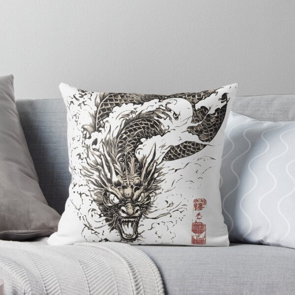 Item preview, Ryu de la mitología del dragón japonés designed and sold by InkDreamMotion.