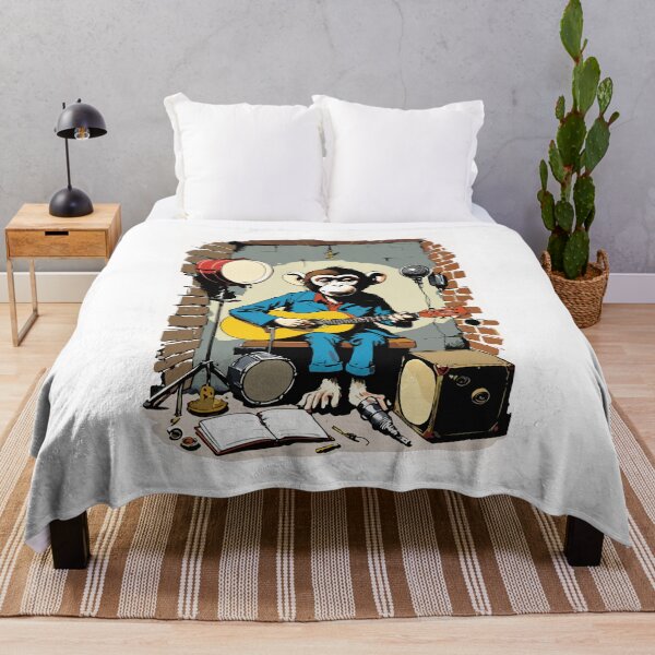 Item preview, A monkey who aspires to be a solo artist. designed and sold by Whose-sweat.