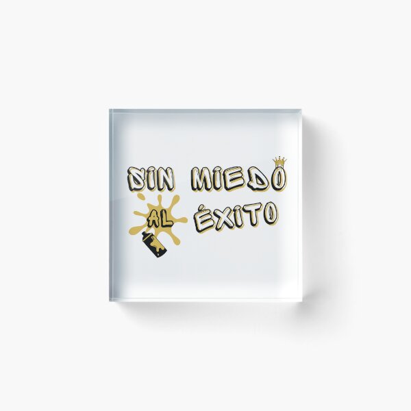 Item preview, Without fear of success | Urban Motivational Design (Spanish version) designed and sold by kstheladesigns.