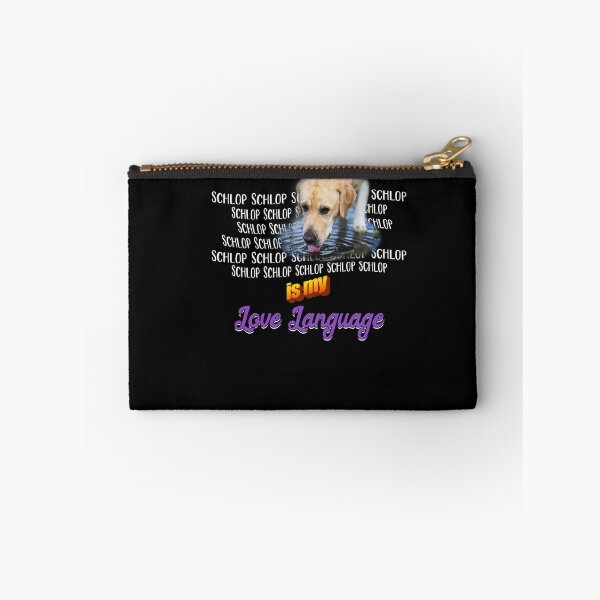 Item preview, Schlop Is My Love Language Dog Drinking Water Meme designed and sold by Dressed For  Duty.