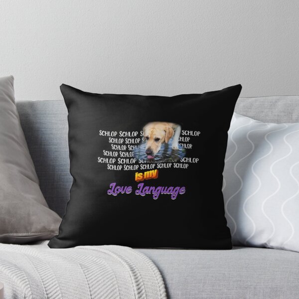 Item preview, Schlop Is My Love Language Dog Drinking Water Meme designed and sold by Dressed For  Duty.