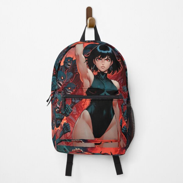 Item preview,  Cute Anime Manga Demon Girl retro Animation illustration art designed and sold by Vintage Designs +.