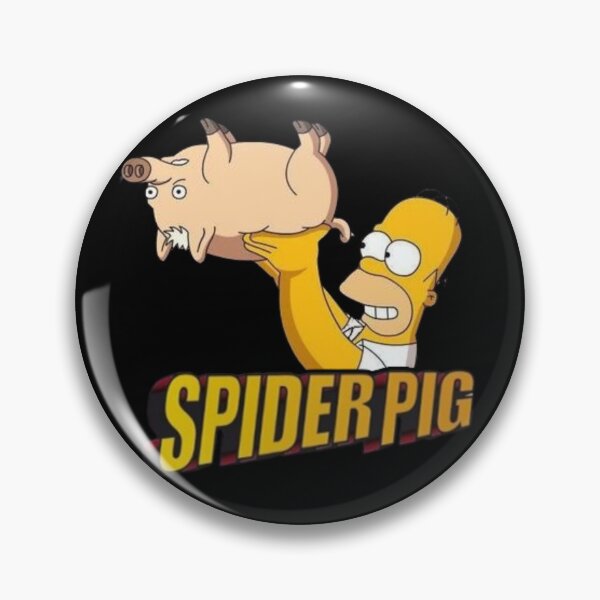 Item preview, Homer Simpson & Spiderpig designed and sold by LA-SAM20.