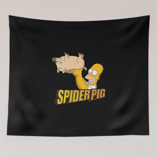 Item preview, Homer Simpson & Spiderpig designed and sold by LA-SAM20.