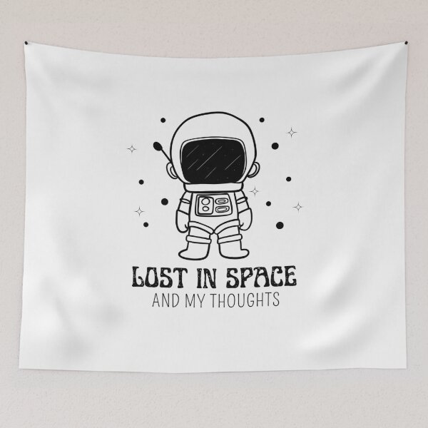 Item preview,  Lost in Space and My Thoughts (white) designed and sold by DARK_NOVA.
