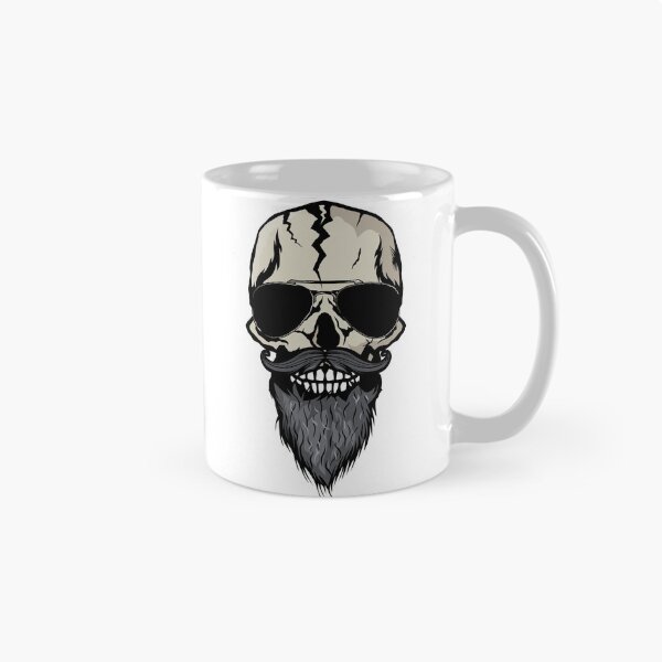 Item preview, skull hipster bearded sun glasses mustache skull mustached designed and sold by Achille3777.