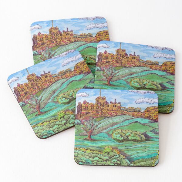 Item preview, 940 - BOTHAL CASTLE - DAVE EDWARDS - MIXED MEDIA - 2025 designed and sold by BLYTHART.