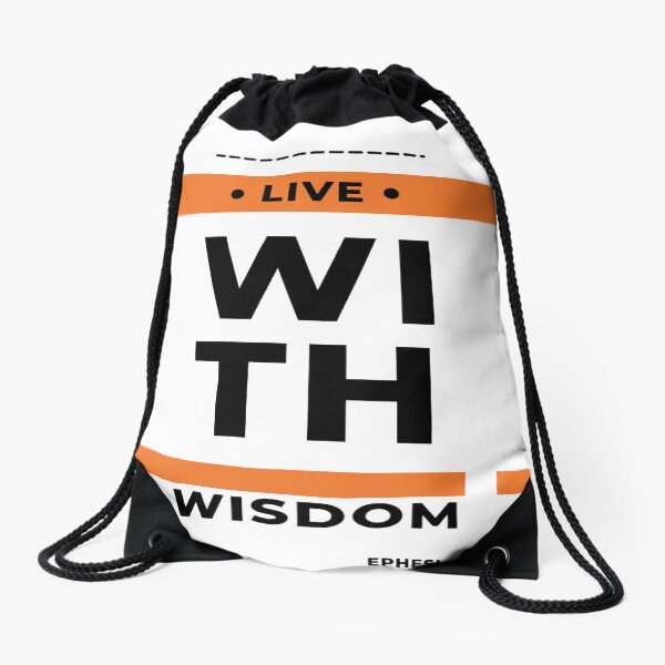 Item preview, Live with biblical wisdom designed and sold by PoiseandGrace.