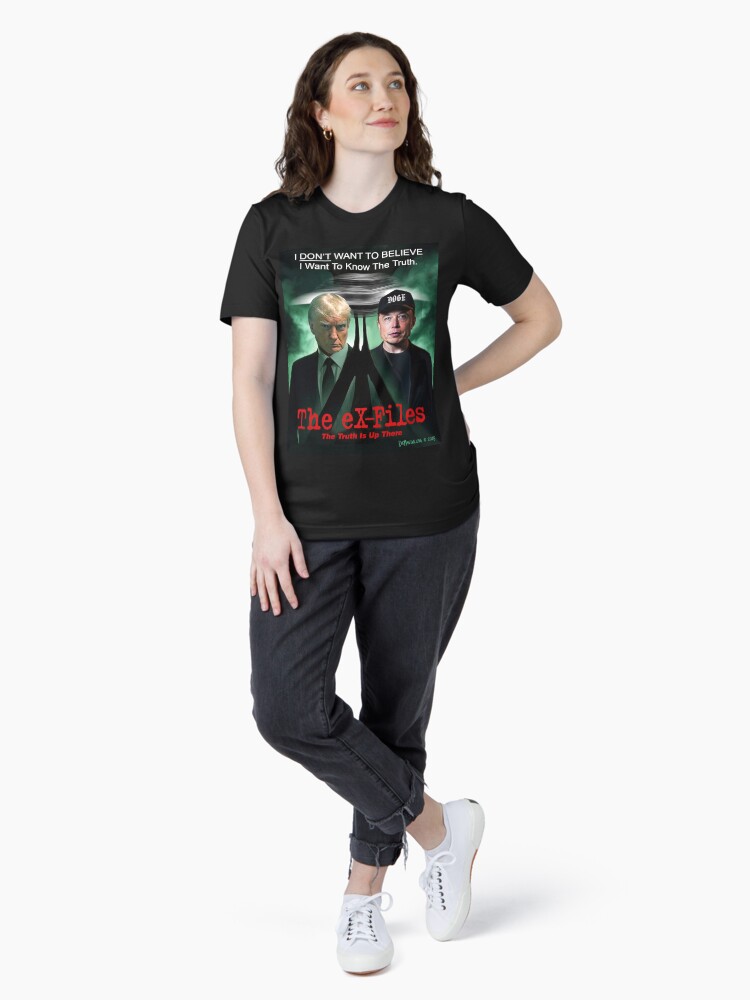 Thumbnail 4 of 7, Essential T-Shirt, The eX-Files designed and sold by EyeMagined.