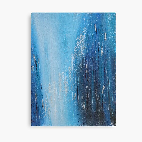 Aperçu de l'œuvre Gel d'hiver créée et vendue par ArtByValentyna.