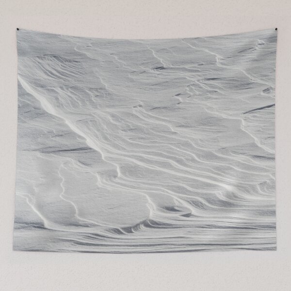 Item preview, Sculptural Windblown Snow Abstract designed and sold by Georgia Mizuleva.