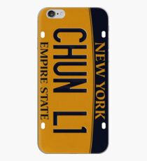 PLATES SAY CHUN-LI iPhone Case