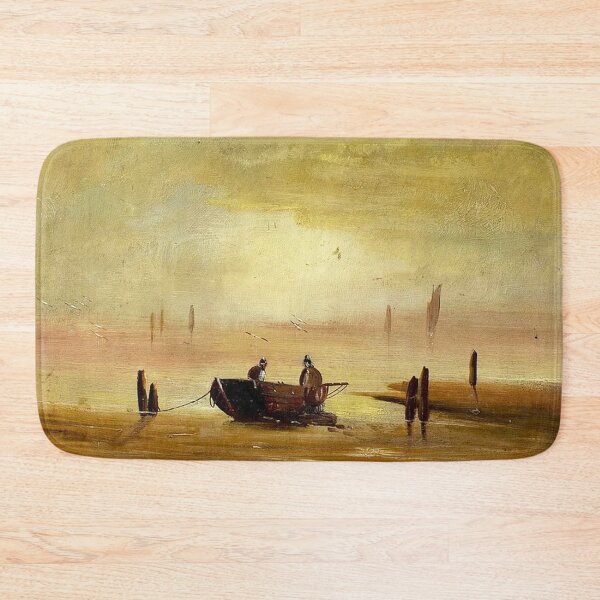 Item preview, Coastal Seascape with Boat designed and sold by tomorrowsart.