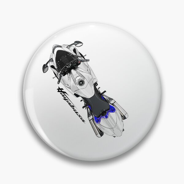 Item preview, Motorcycle suzuki hayabusa white designed and sold by sketchjuny.