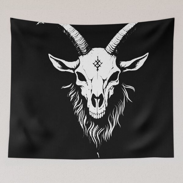 Item preview, Scapegoat Skull designed and sold by Brexmore3.