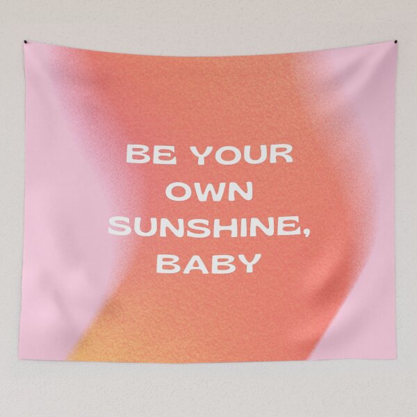 Item preview, Be your own Sunshine, Preppy, Preppy Room, Gradient designed and sold by Magic Love Art Print.