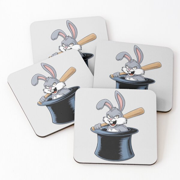 Item preview, Rabbit with a Bat designed and sold by REBELIUM.