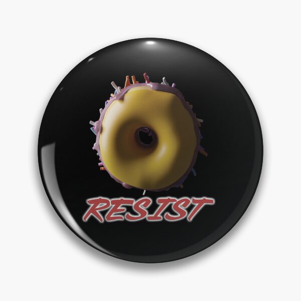 Item preview, Donut- Resist designed and sold by WordyDreams.