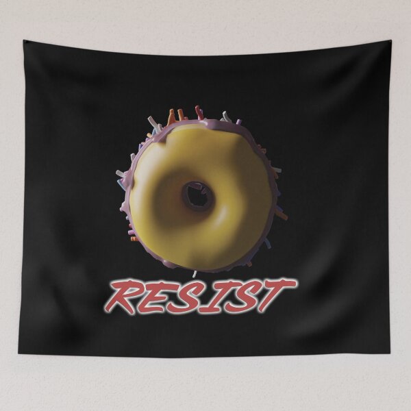 Item preview, Donut- Resist designed and sold by WordyDreams.