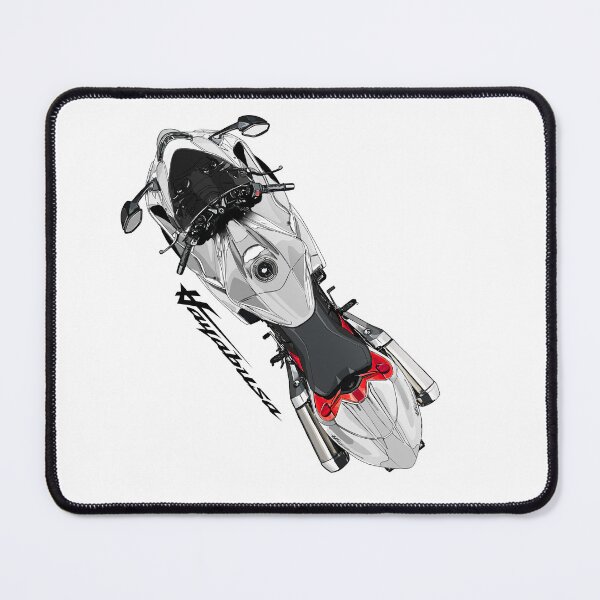 Item preview, Motorcycle suzuki hayabusa silver art designed and sold by sketchjuny.