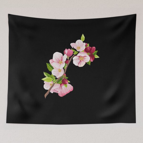 Item preview, Apple Blossoms Graphic Nature Flower Orchard designed and sold by Dressed For  Duty.
