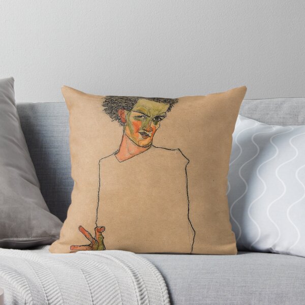 Artikelvorschau, Selbstporträt Egon Schiele entworfen und verkauft von SHAMPAIN-ART-CO.