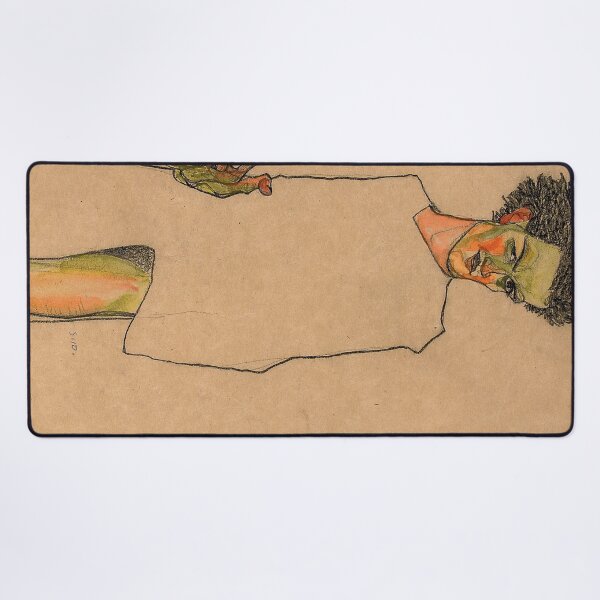 Item preview, Self Portrait Egon Schiele designed and sold by SHAMPAIN-ART-CO.