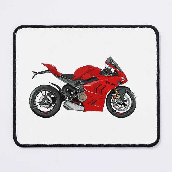 Item preview, Motorcycle ducati panigale V4s art designed and sold by sketchjuny.
