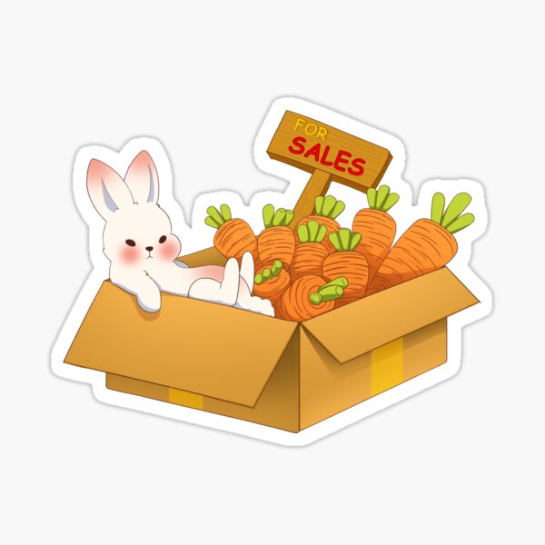 Item preview, Bunny's Carrot Box for Sale designed and sold by Jacob-Pro.