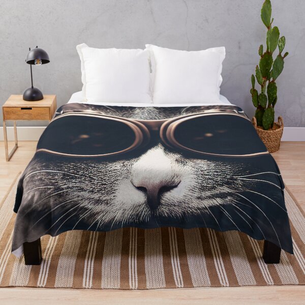 Item preview, The All-Knowing Steampunk Cat with Matching Goggles designed and sold by RK - Shop.