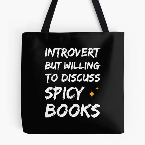 Item preview, Introvertido pero dispuesto a discutir libros picantes - libro divertido designed and sold by Chonkz.