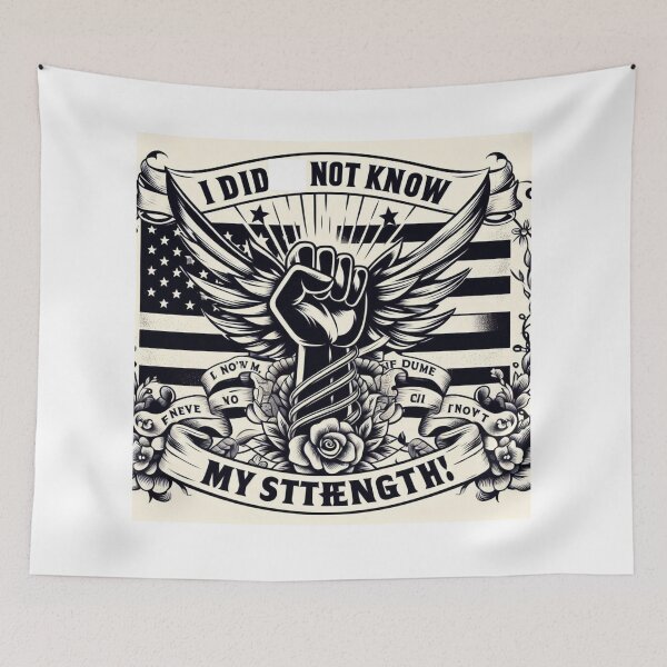 Item preview, I did not know my strength  designed and sold by NEO Jason vamp GO FOR PEACE AND UNITY.
