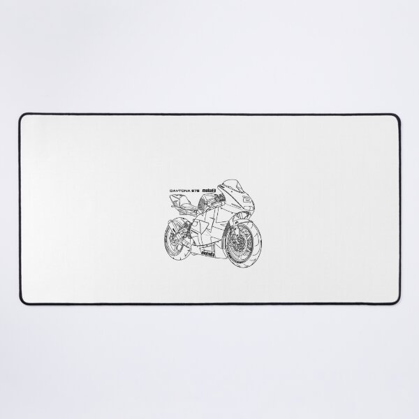 Item preview, Motorcycle Triumph Daytona 675 moto2 line art designed and sold by sketchjuny.