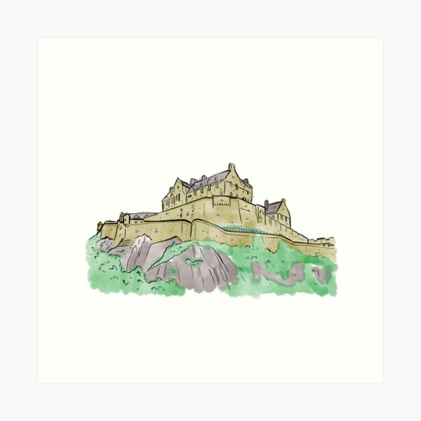 Item preview, Edinburgh Castle designed and sold by The Walk Talk Discover Club.