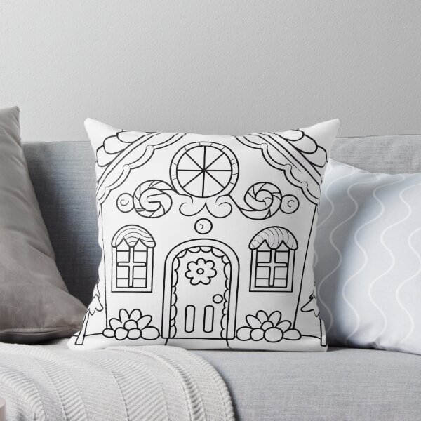 Item preview, Magical Cake House #4 Coloring Page Pattern  designed and sold by DavidColoring.