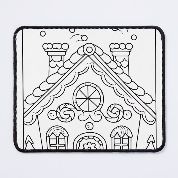 Item preview, Magical Cake House #4 Coloring Page Pattern  designed and sold by DavidColoring.
