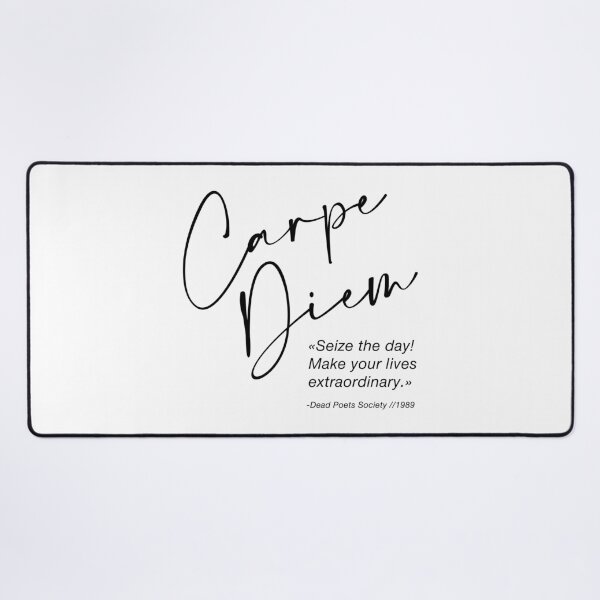 Item preview, Carpe Diem, Seize the day! Make your lives extraordinary, Dead Poets. designed and sold by CoCoArt-Ua.