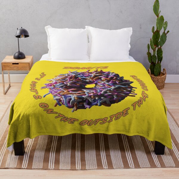 Item preview, Donut - It's what's on the outside that counts designed and sold by WordyDreams.