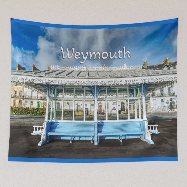 Item preview, Weymouth Seafront Shelter designed and sold by Alisonchambers2.