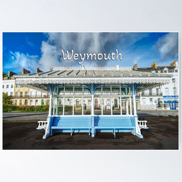 Item preview, Weymouth Seafront Shelter designed and sold by Alisonchambers2.