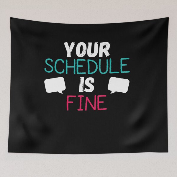 Item preview, Your Schedule Is Fine School Counselor First Day of School designed and sold by Dressed For  Duty.
