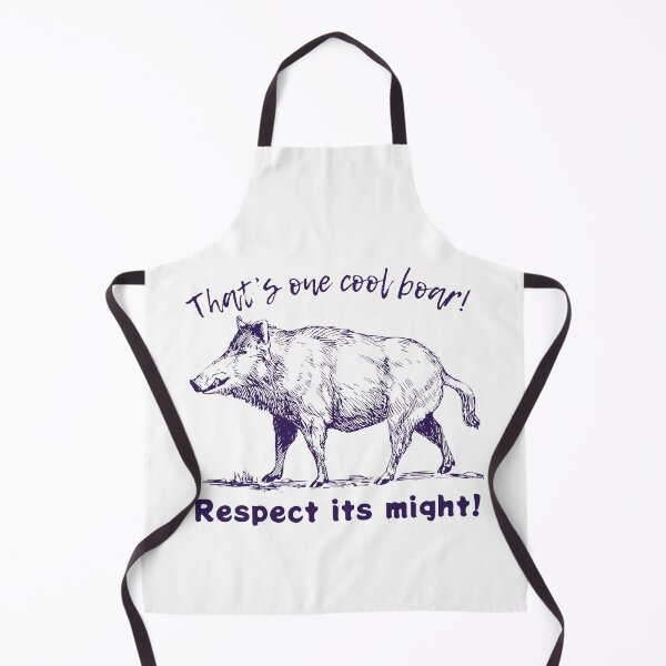 Item preview, That's One Cool Boar Respect Its Might Plum Sketch Power designed and sold by SplashTastic.