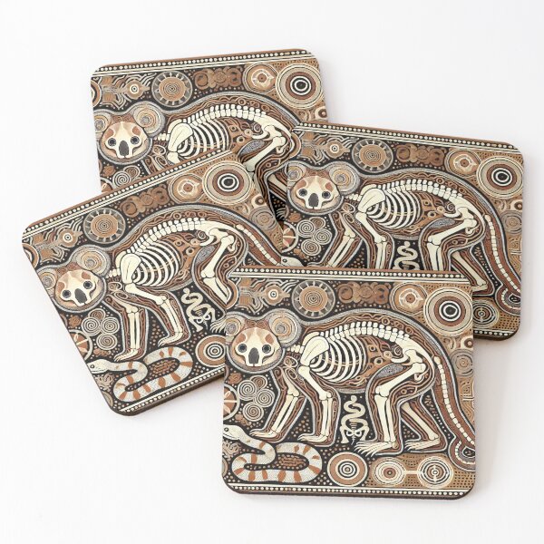 Item preview, "Sacred Bones – Tribal Spirit Anatomy" designed and sold by Macajuba Design .