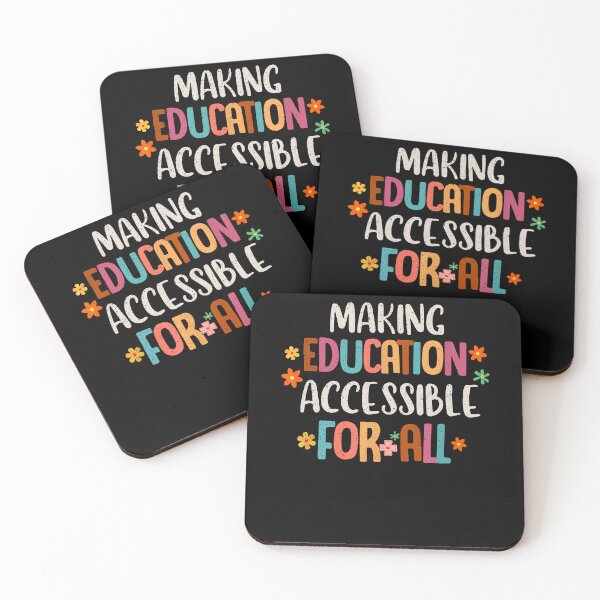 Item preview, Making Education Accessible For All SPED Teacher Education designed and sold by Dressed For  Duty.
