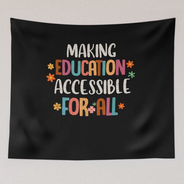 Item preview, Making Education Accessible For All SPED Teacher Education designed and sold by Dressed For  Duty.