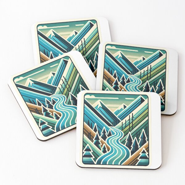 Item preview, Nature’s Path: River in the Valley designed and sold by SIRIKANYA D..